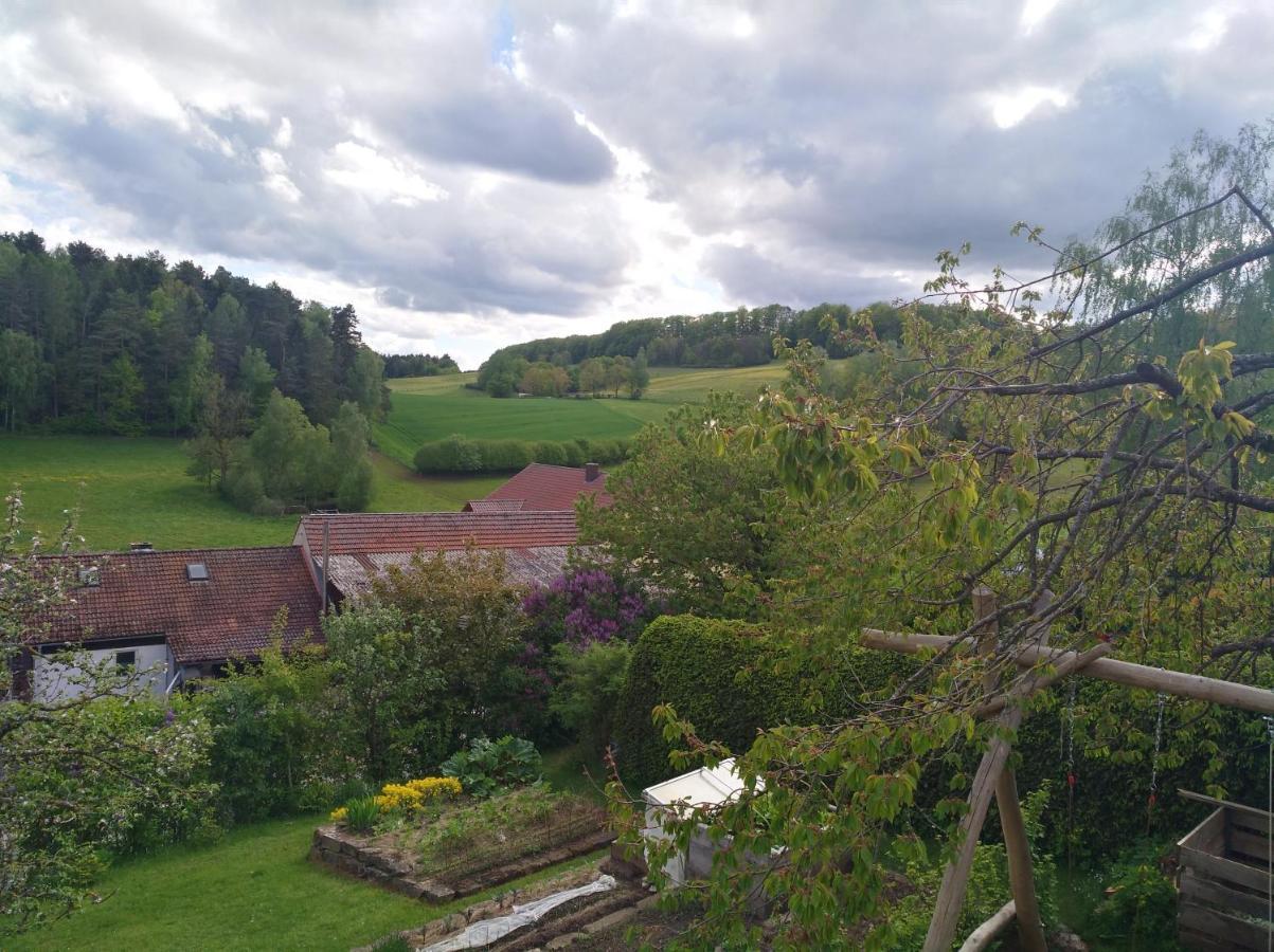 Ferienwohnung Adelhardt Eckersdorf エクステリア 写真